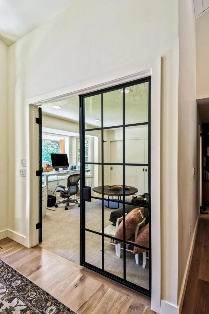 Silver Springs office with door completely open