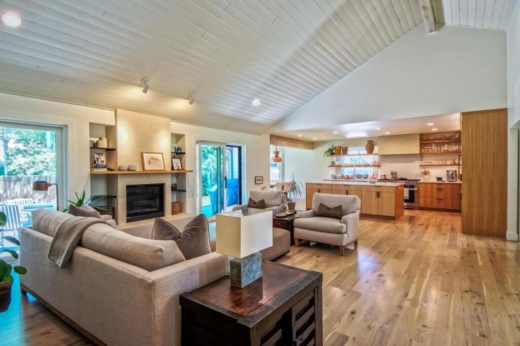 Silver Springs open floor plan living room