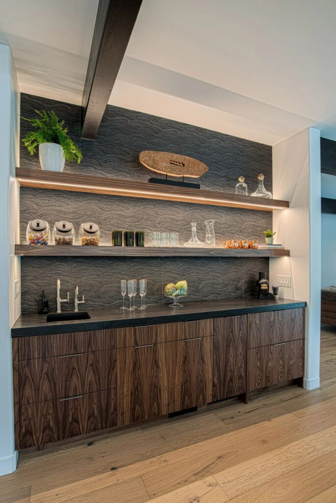 Ranch Place dining area cabinet stand