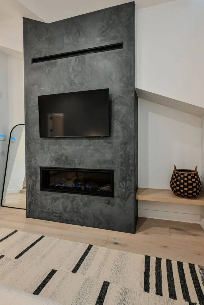 Silver Springs 2023 bedroom fireplace