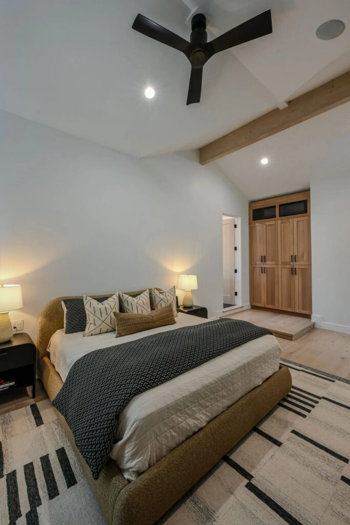 Silver Springs 2023 bedroom looking at bed