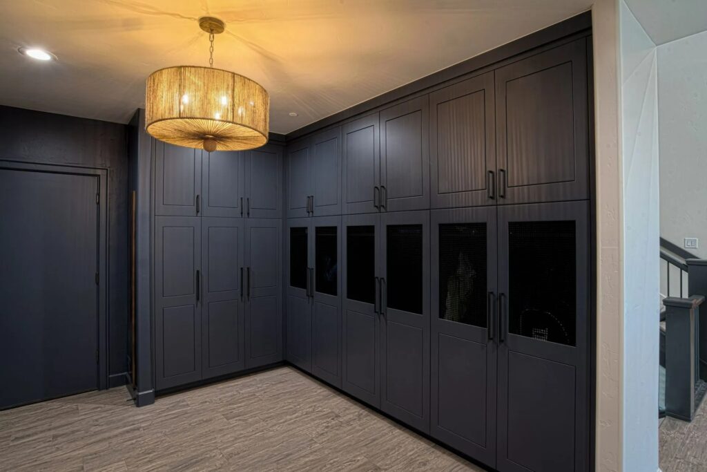 Park Meadows utility room cabinets