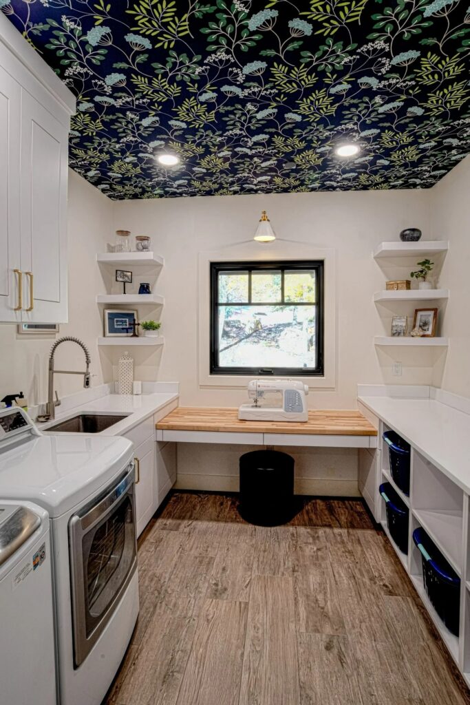 Park Meadows laundry and sewing room