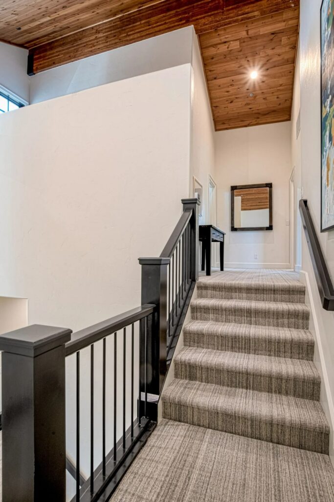 Park Meadows going up the stairs